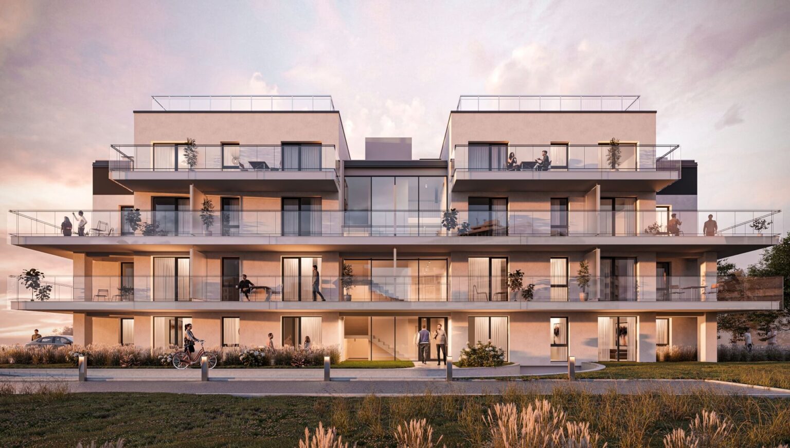 wizualizacja apartamenty nadbrzeżna